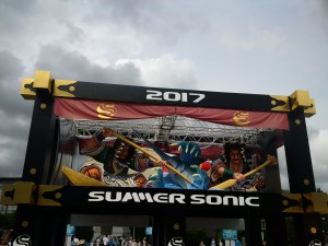サマソニ2日目（Summer Sonic2017）、のんびりスタート