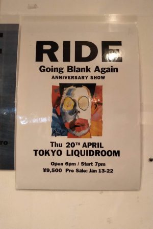 ライド（Ride）Going Blank Again anniversary show@Liquidroom