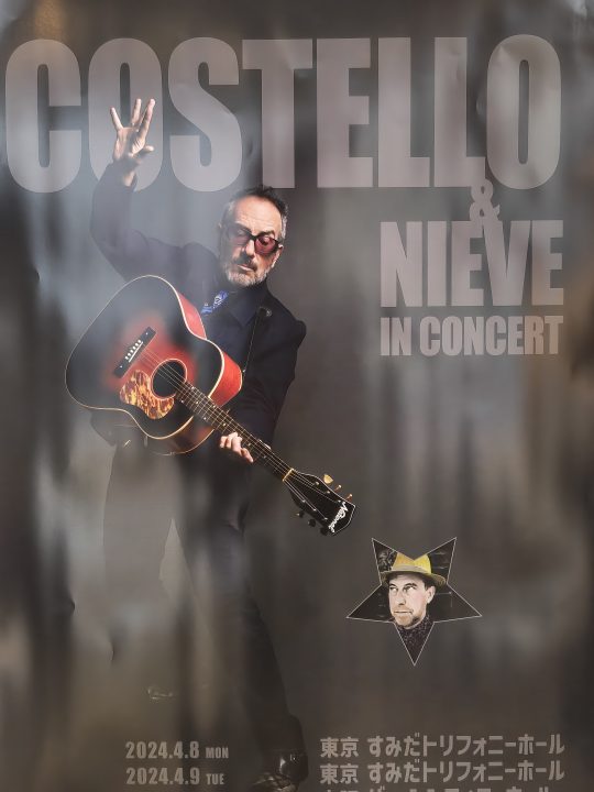 エルヴィス・コステロ（Elvis Costello & Steve Nieve）＠すみだトリフォニーホール