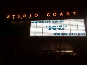 ナイン・インチ・ネイルズ（Nine Inch Nails）@Studio Coast