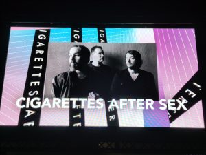 シガレッツ・アフター・セックス（Cigarettes After Sex）＠rockin'on sonic（ロキソニ）