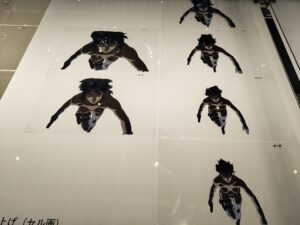 ダイブする素子のセル画