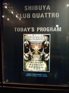トッド・ラングレン（Todd Rundgren's Johnson）＠Club Quattro